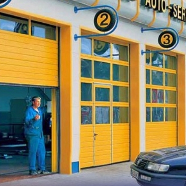 Панорамные ворота Hormann APU F42