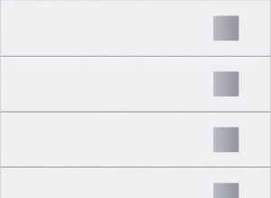 Дизайнерские гаражные ворота Hormann мотив 454