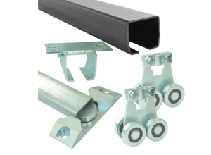 Комплект для подвесных ворот Ролтэк Микро RC55 (до 400 кг, проем 3 м с двумя створками, 3 вариант)