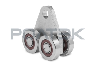 Тележка Ролтэк RC74 с отверстием закругленная (Код: 213.RC74)